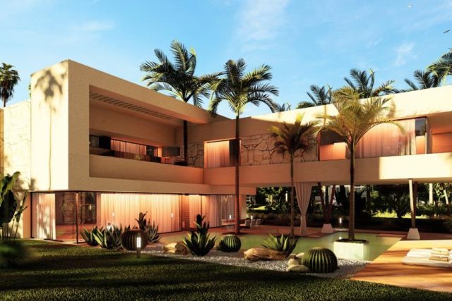 Rte de l’Ourika: Magnifique Villa neuve à vendre de 550 m²sur deux niveaux en 5Ch, Piscine VNA OK