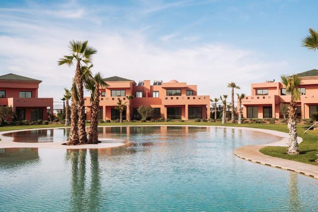 Bab Atlas: Villa neuve à louer vide dans une résidence clôturée et sécurisée