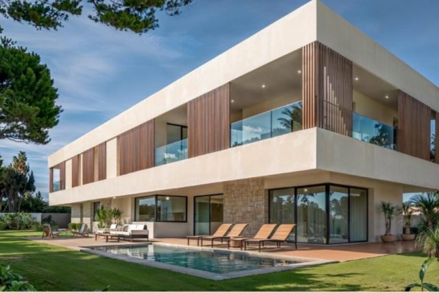 Route de l’Ourika: Villa neuve contemporaine au design épuré, 4 Suites, Piscine